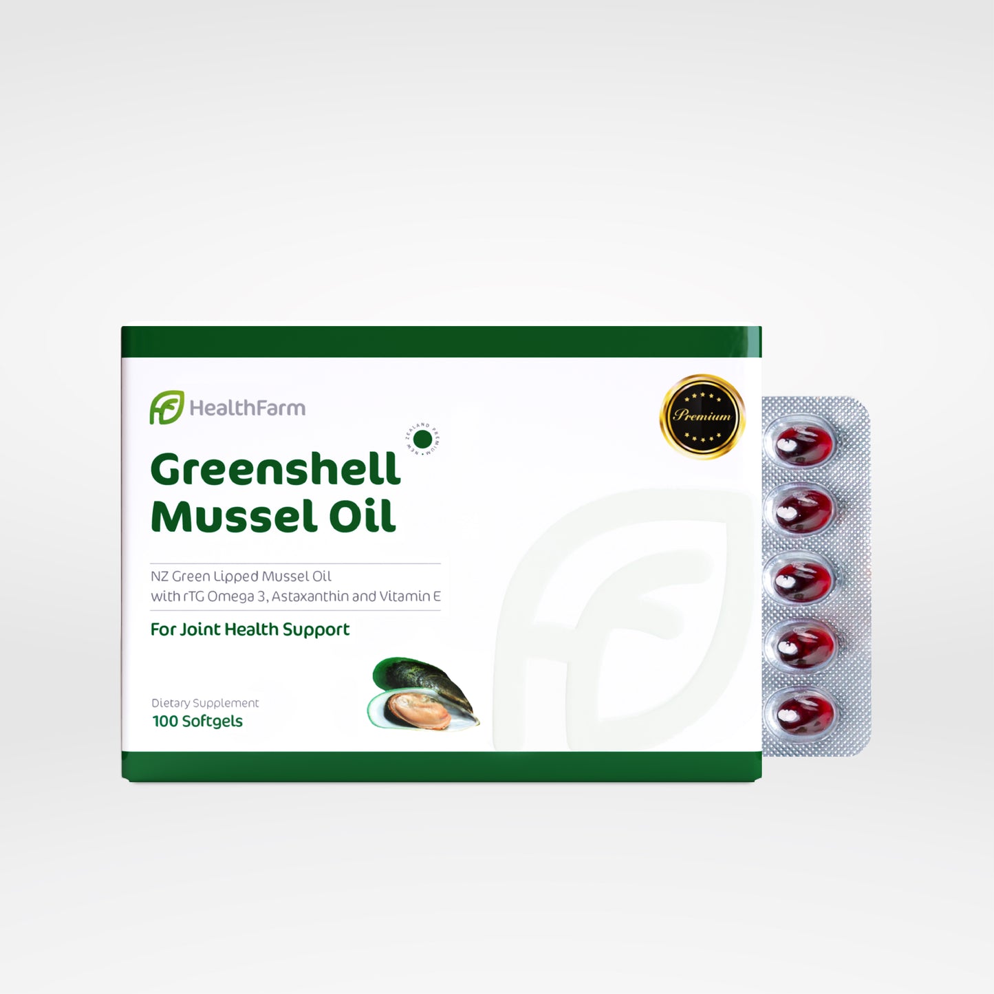 Greenshell Mussel Oil 13750 Blister Pack